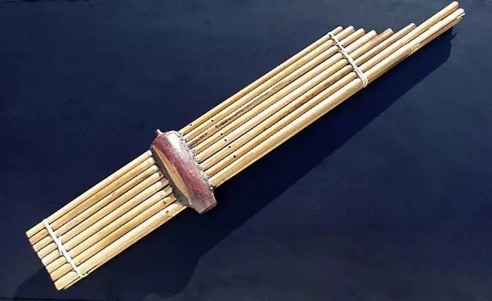 Khaen Lao, the traditional Lao bamboo mouth organ